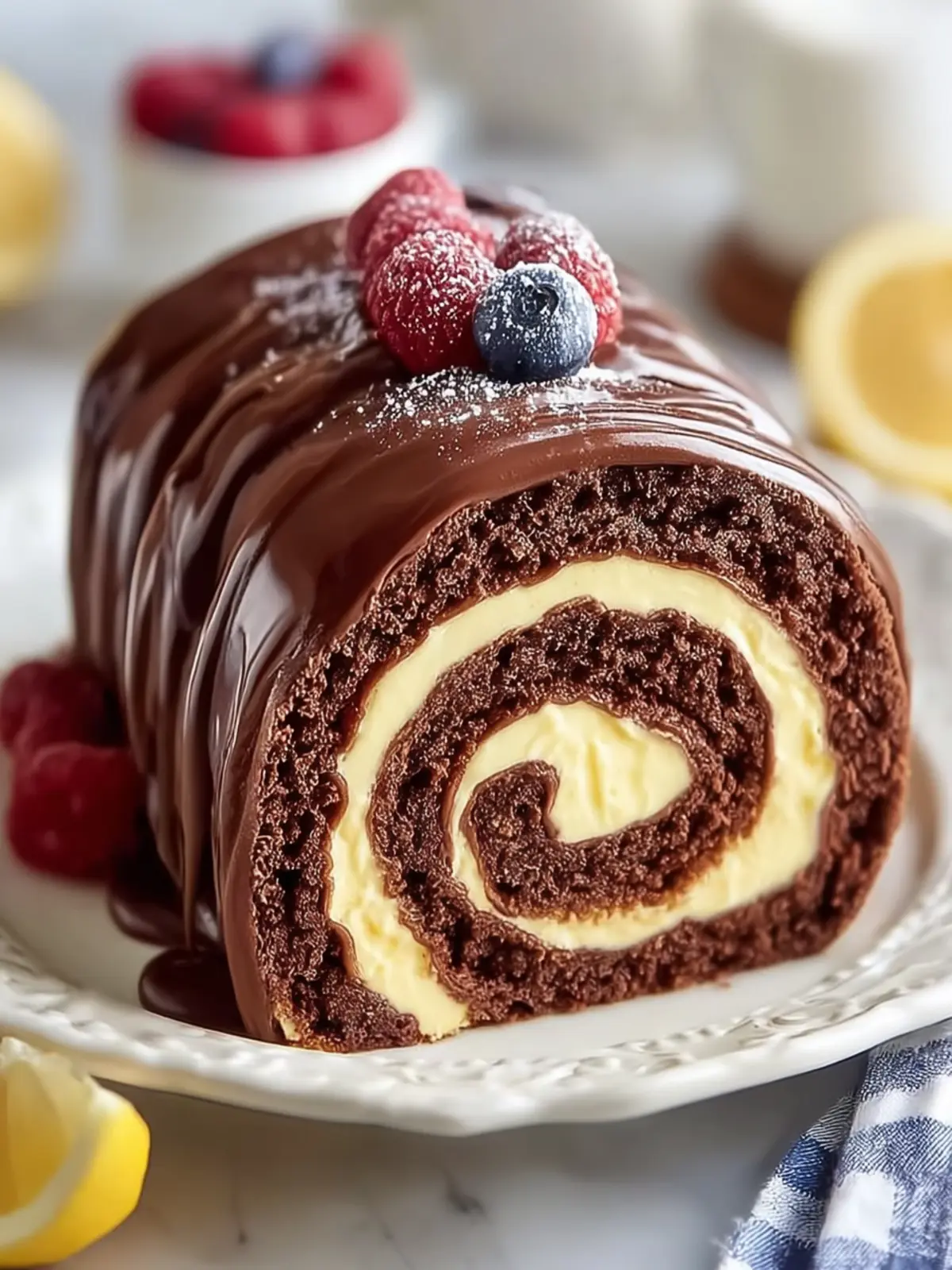 Decadent Chocolate Swirl Cake First Image