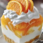 Orange Cream Layered Dessert First Image