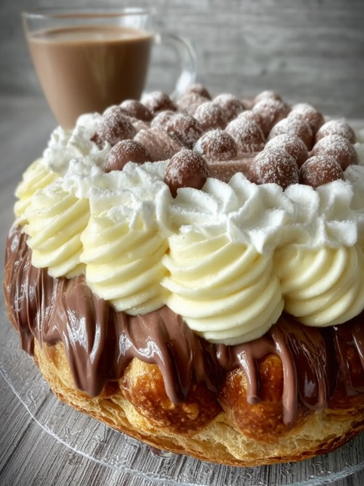 Decadent Chocolate Cream Saint-Honoré First Image