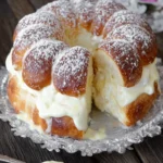 Italian Cream Brioche Cake First Image