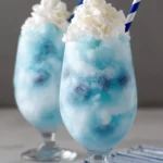 Whimsical Cloudy Blue Drink First Image