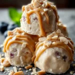 Healthy Peanut Butter Greek Frozen Yogurt Bites First Image