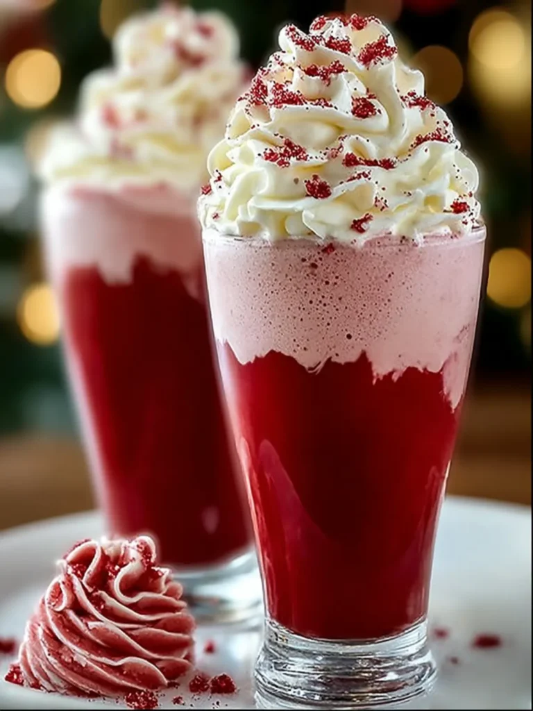 Festive Red Velvet Milkshake Delight First Image