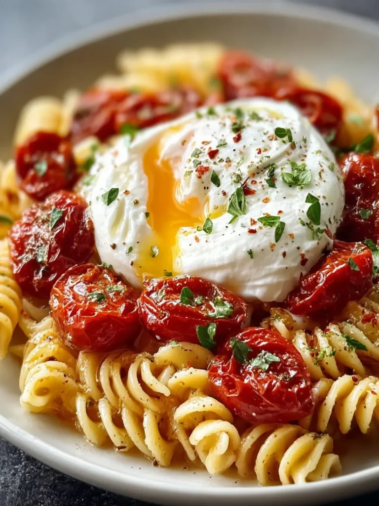 Roasted Tomato Burrata Pasta First Image