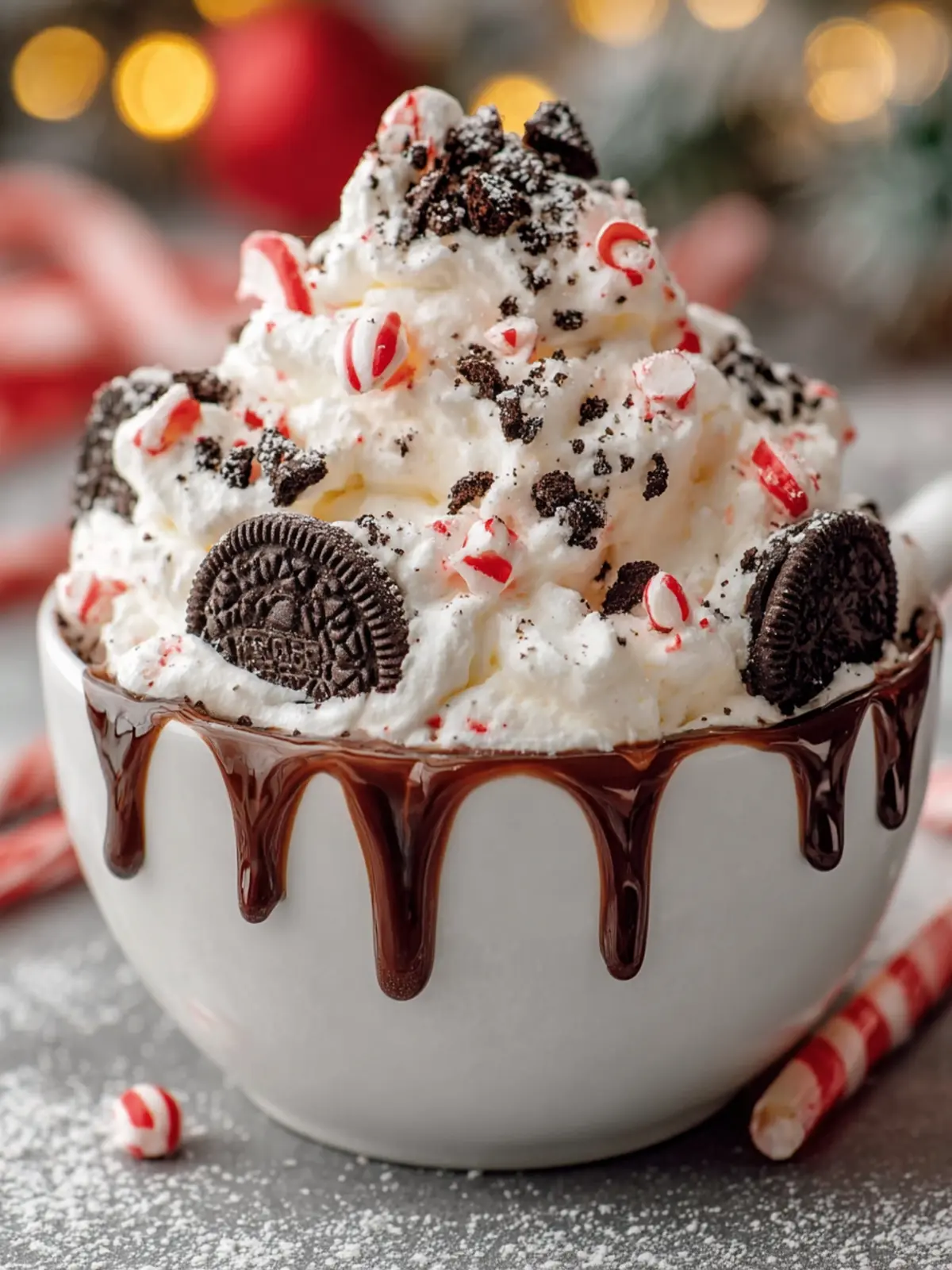 Festive Peppermint Oreo Fluff First Image