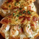 Creamy Shrimp Stuffed Bread First Image