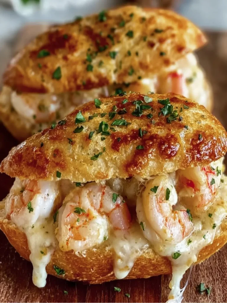 Creamy Shrimp Stuffed Bread First Image