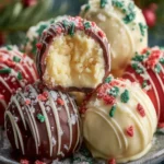 Festive Holiday Chocolate Truffles First Image