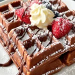 Chocolate Cinnamon Waffles: 7 Irresistible Breakfast Treats First Image