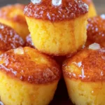 Golden Honey Cornbread Muffins First Image