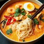Coconut Curry Noodle Soup First Image