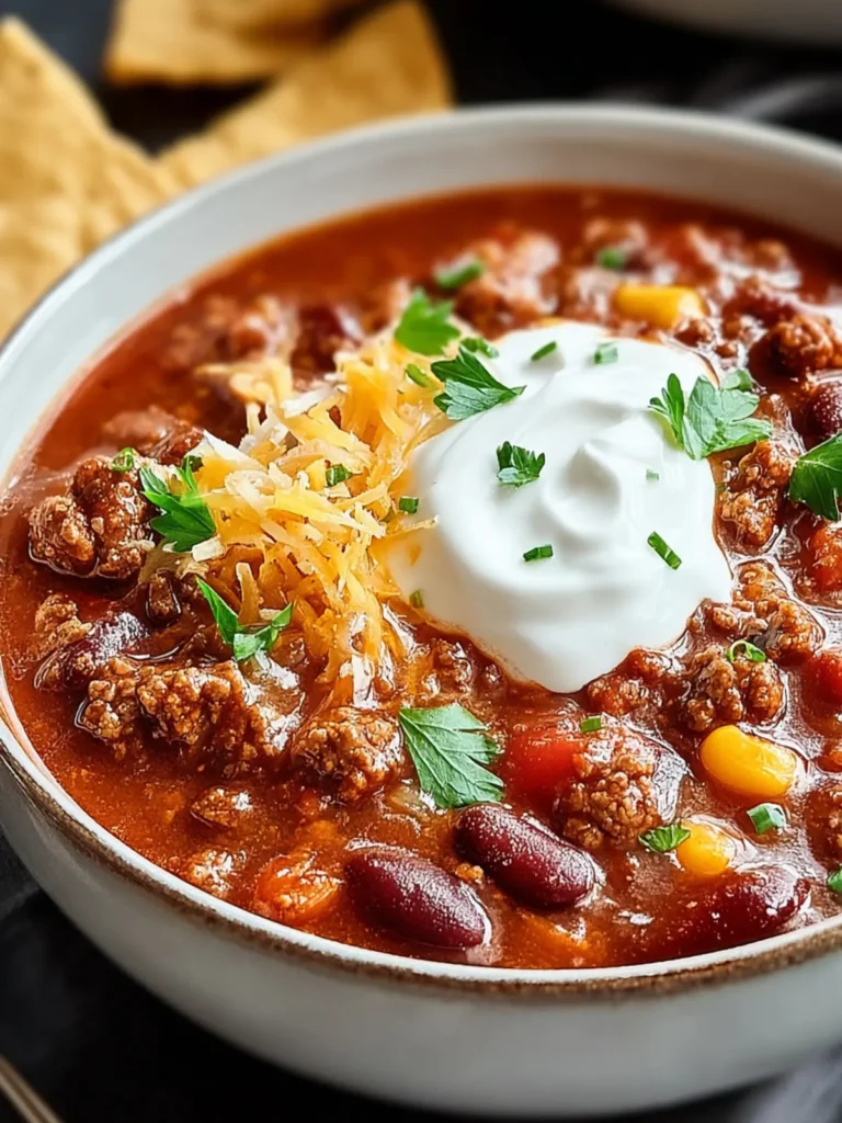 Ultimate Easy Crockpot Chili Recipe for Cozy Nights First Image
