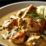 Slow Cooker Creamy Chicken & Gravy First Image