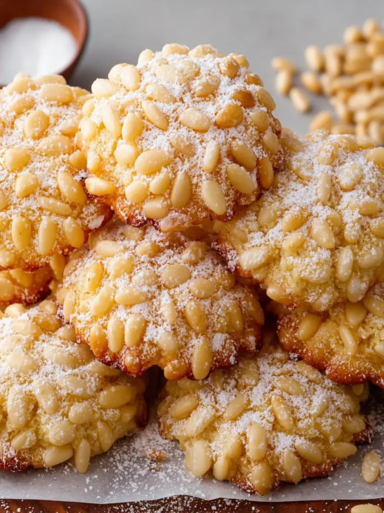 Pignoli Cookies (Pine Nut Cookies) First Image