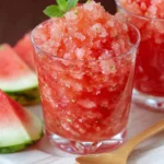 Watermelon Granita with Ginger and Lime First Image