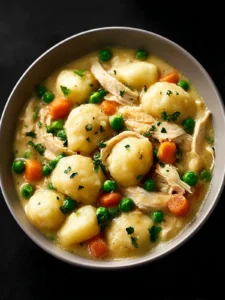 Classic Chicken And Dumplings With Gnocchi First Image