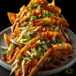 Crispy Chicken Wonton Tacos First Image