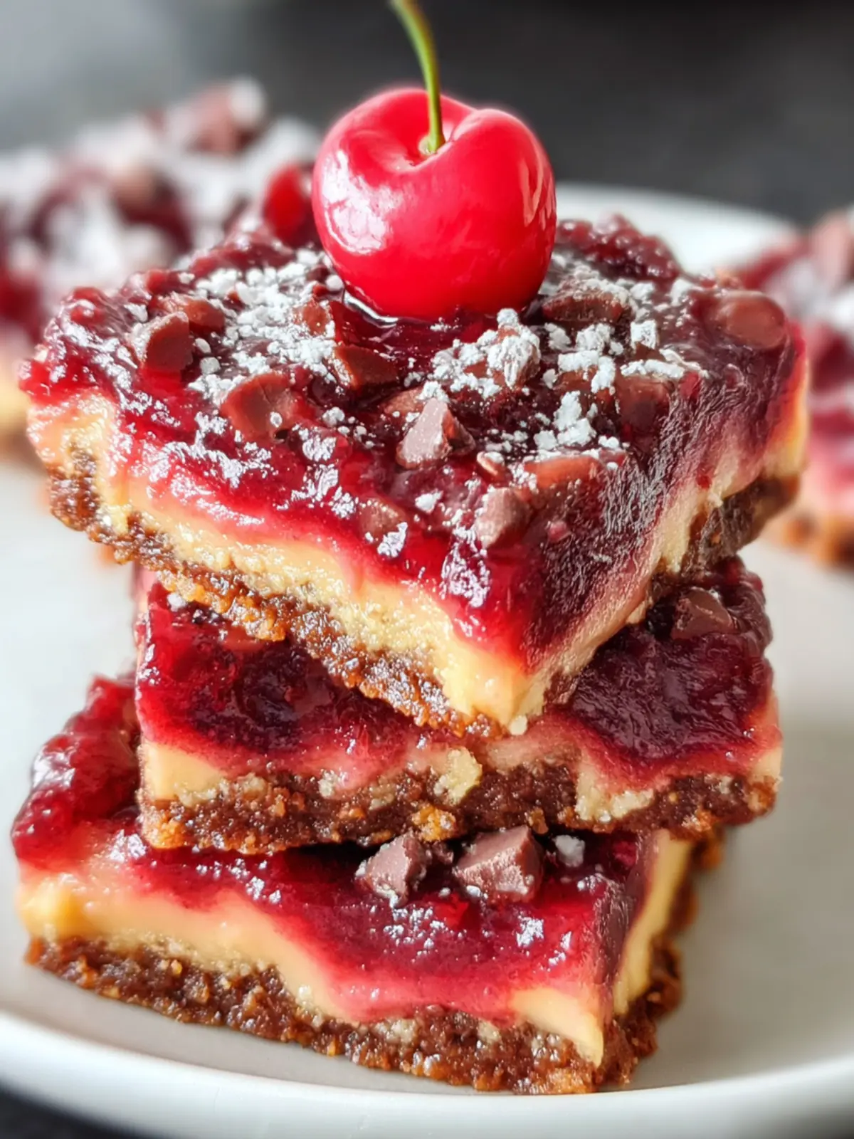 Irresistible Cherry Mash Bars: Sweet Nostalgia in Every Bite First Image