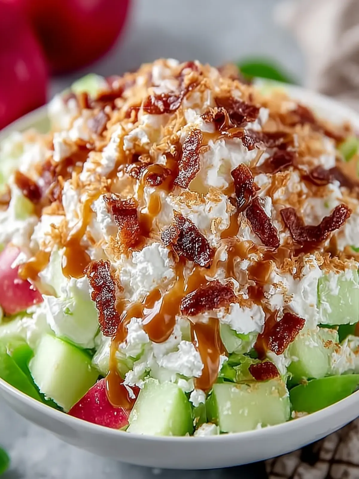 Easy Snicker Apple Salad First Image