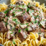 This Crock Pot Beef Stroganoff Has a Secret That Makes It Extra Creamy First Image