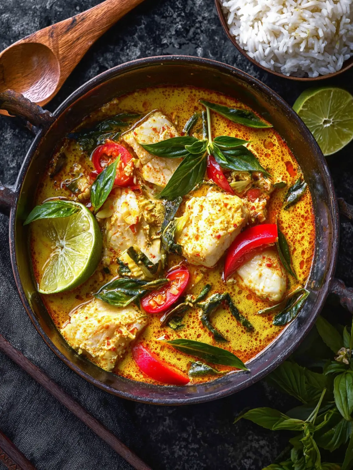 Thai Fish Curry First Image