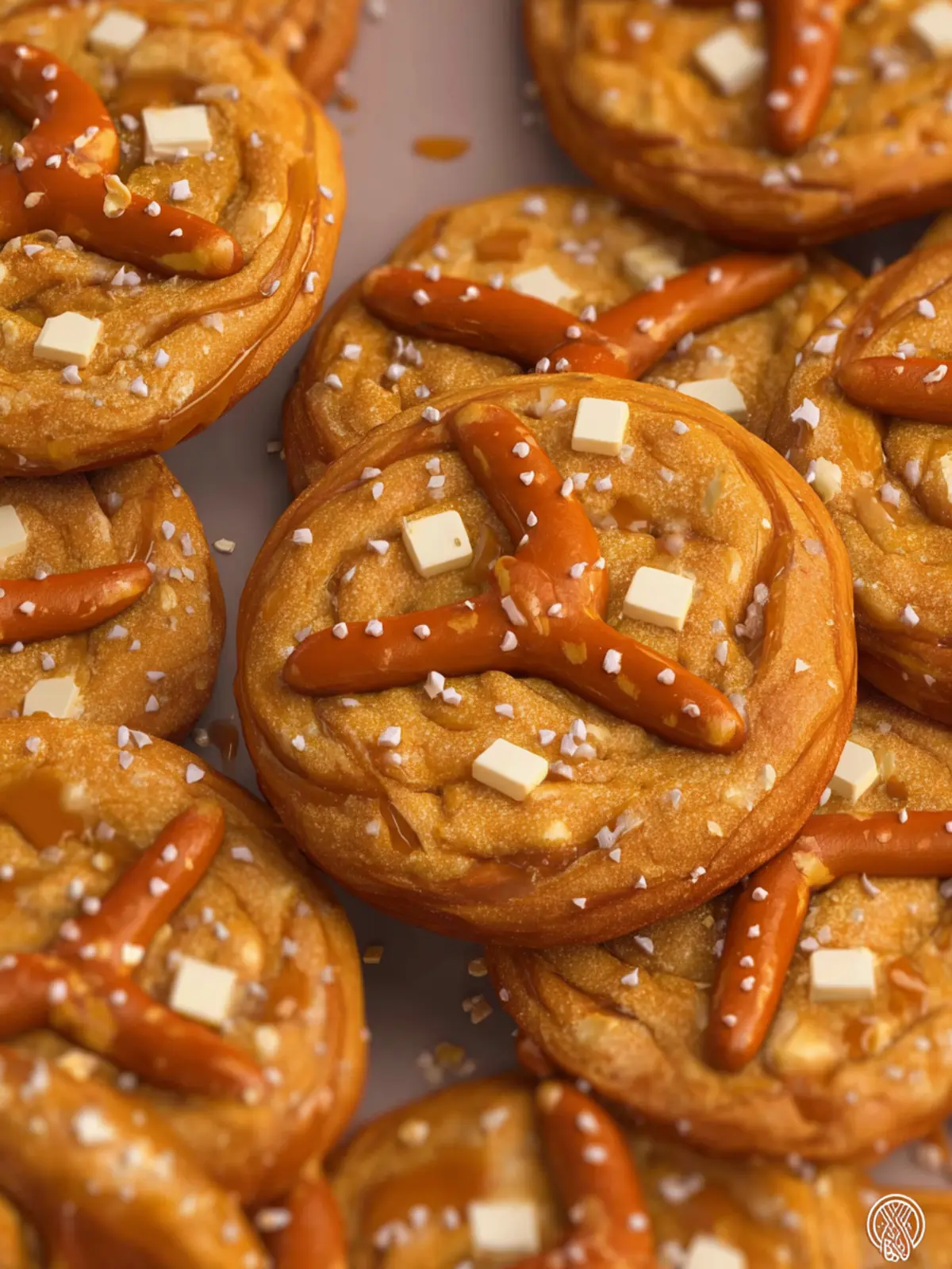 Butterscotch Pretzel Cookies First Image