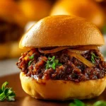 Best French Onion Beef Sloppy Joes First Image