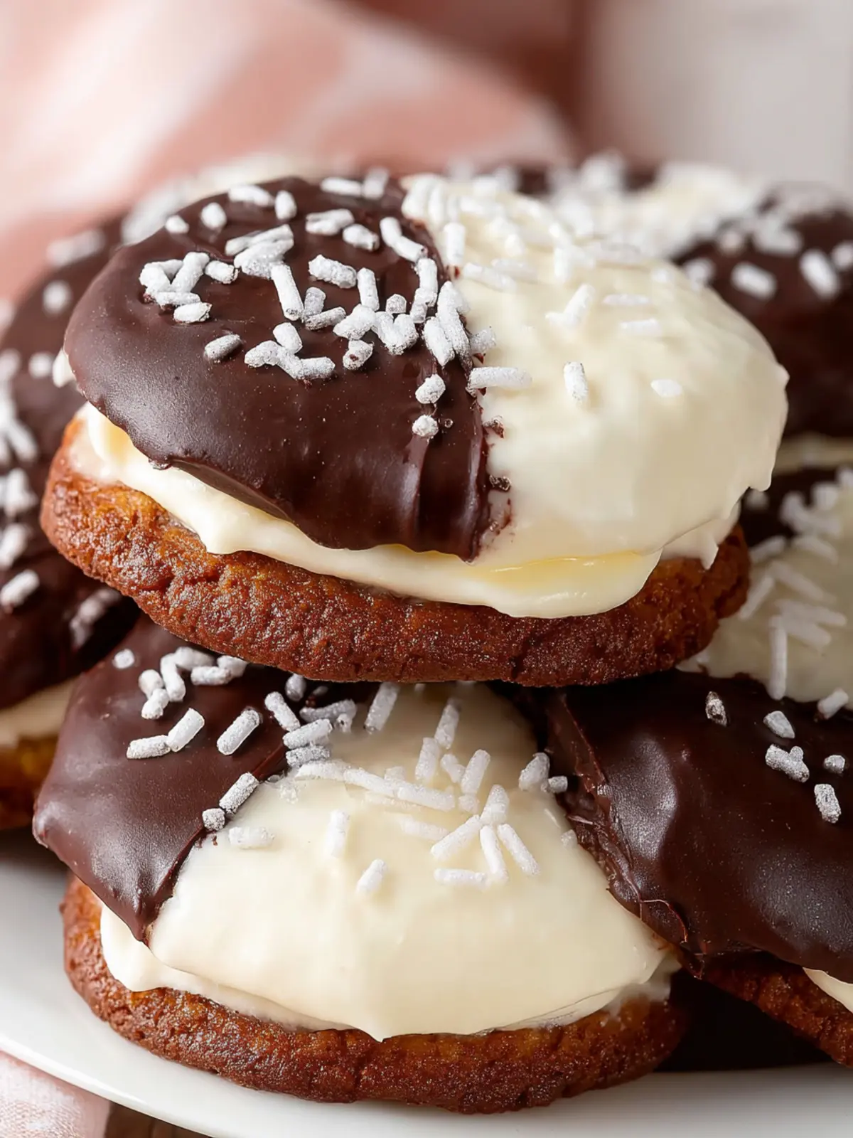 Half Moon Cookies (Black & White Cookies) First Image