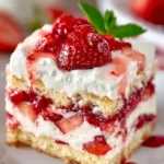 Strawberry Shortcake Icebox Cake First Image