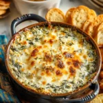 Irresistible Hot Spinach and Artichoke Dip Recipe First Image