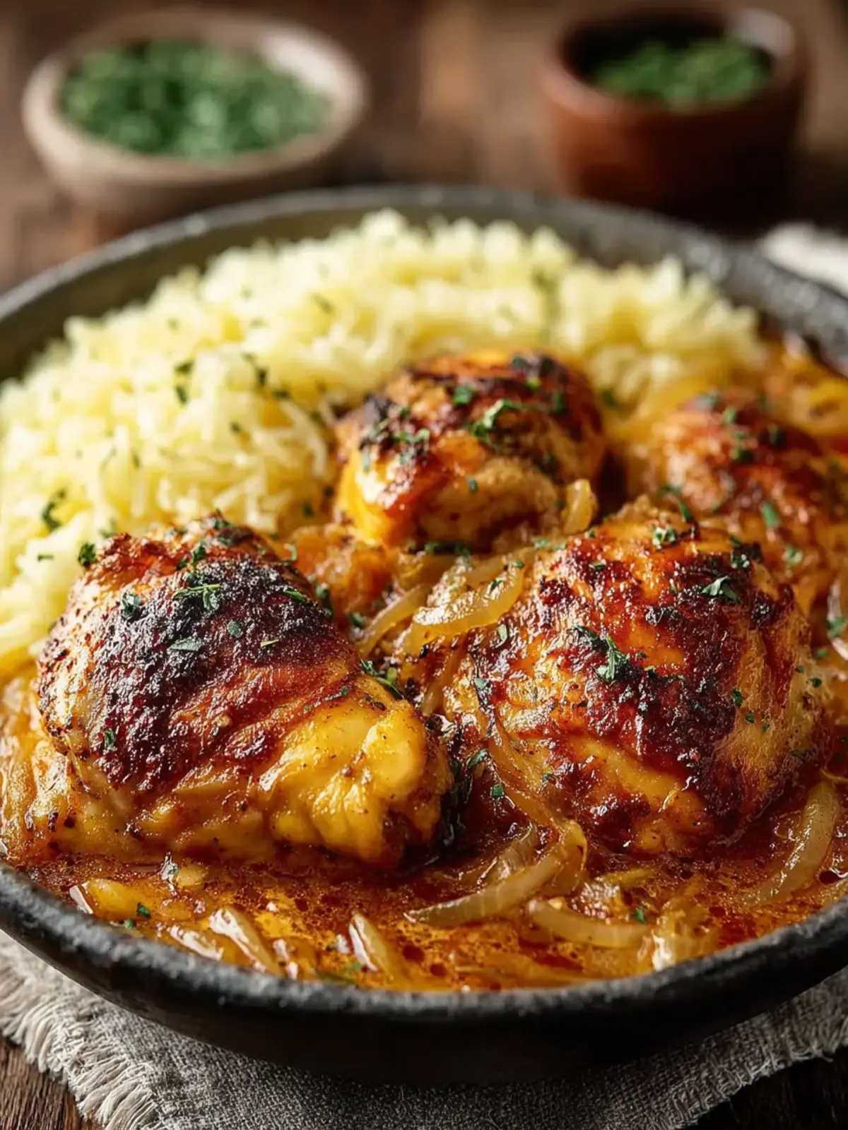 Poulet Yassa (Senegalese Chicken) First Image