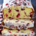 Christmas Cranberry Pound Cake First Image