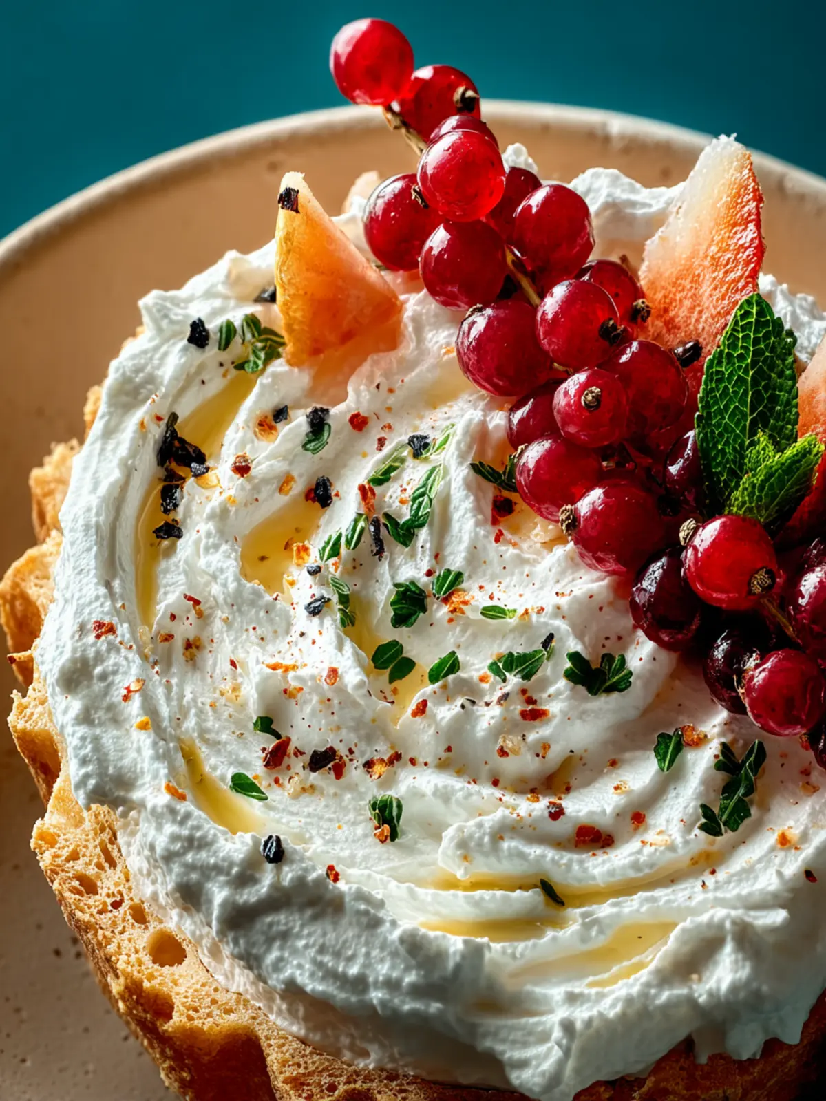 Indulge in Creamy Whipped Goat Cheese Delight First Image
