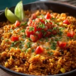 Easy One Pot Mexican Rice Casserole First Image