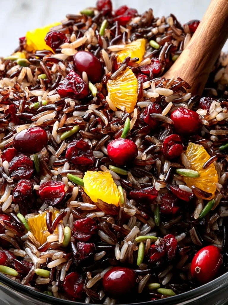 Wild Rice with Cranberries & Orange Zest First Image