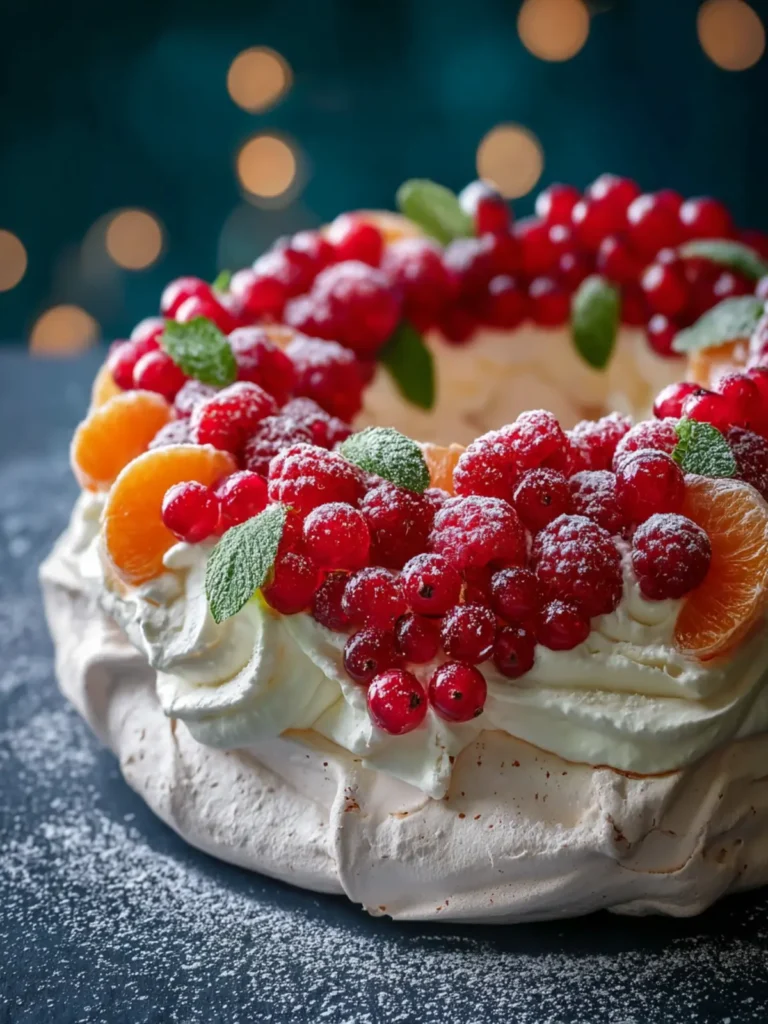 Christmas Pavlova First Image