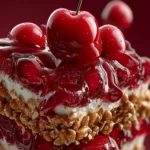 Cherry Pretzel Squares First Image