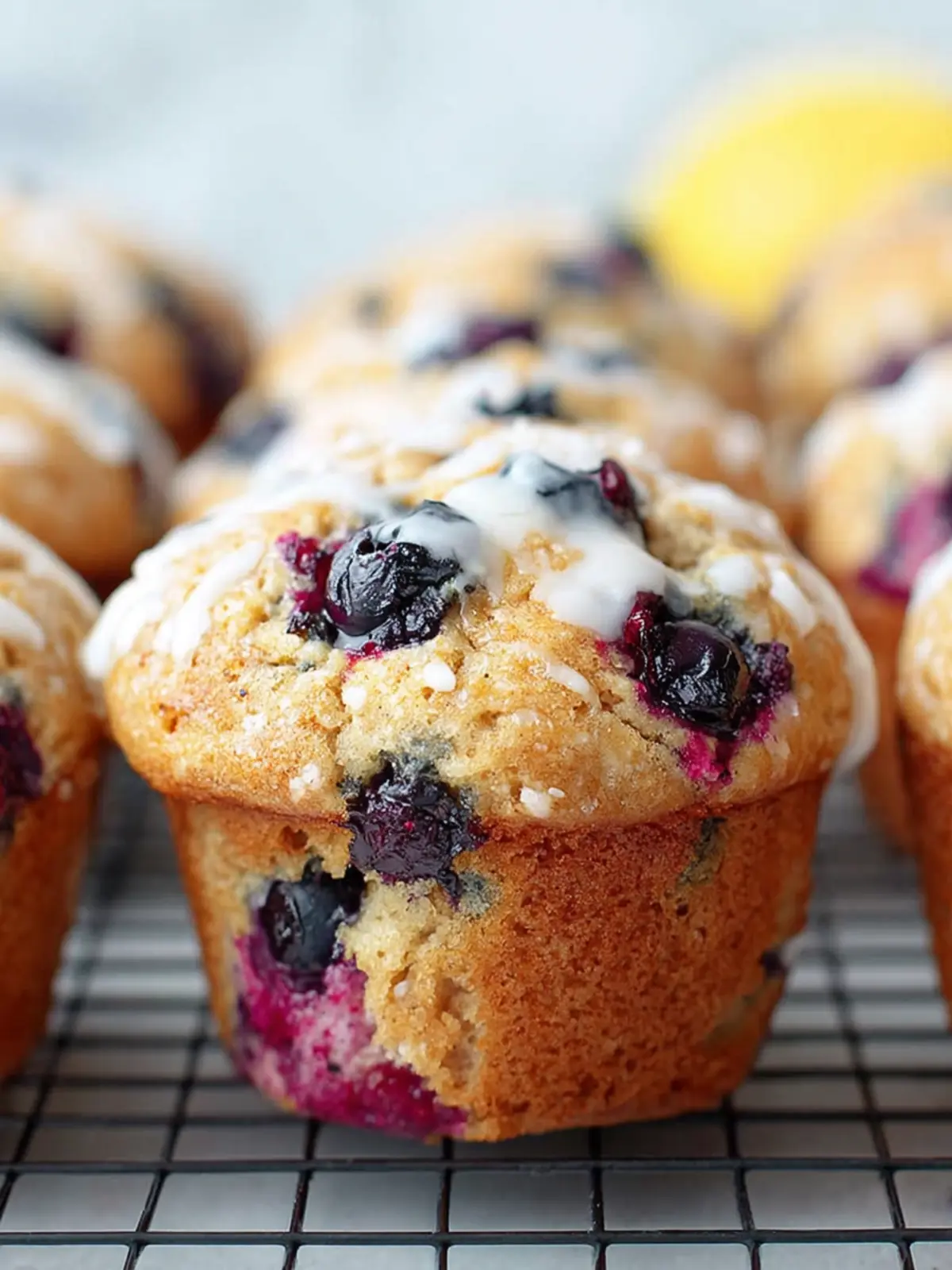 Favorite Lemon Blueberry Muffins First Image