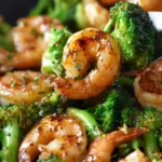 Honey Garlic Butter Shrimp & Broccoli First Image