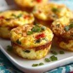 Baked Cottage Cheese Egg Muffins First Image