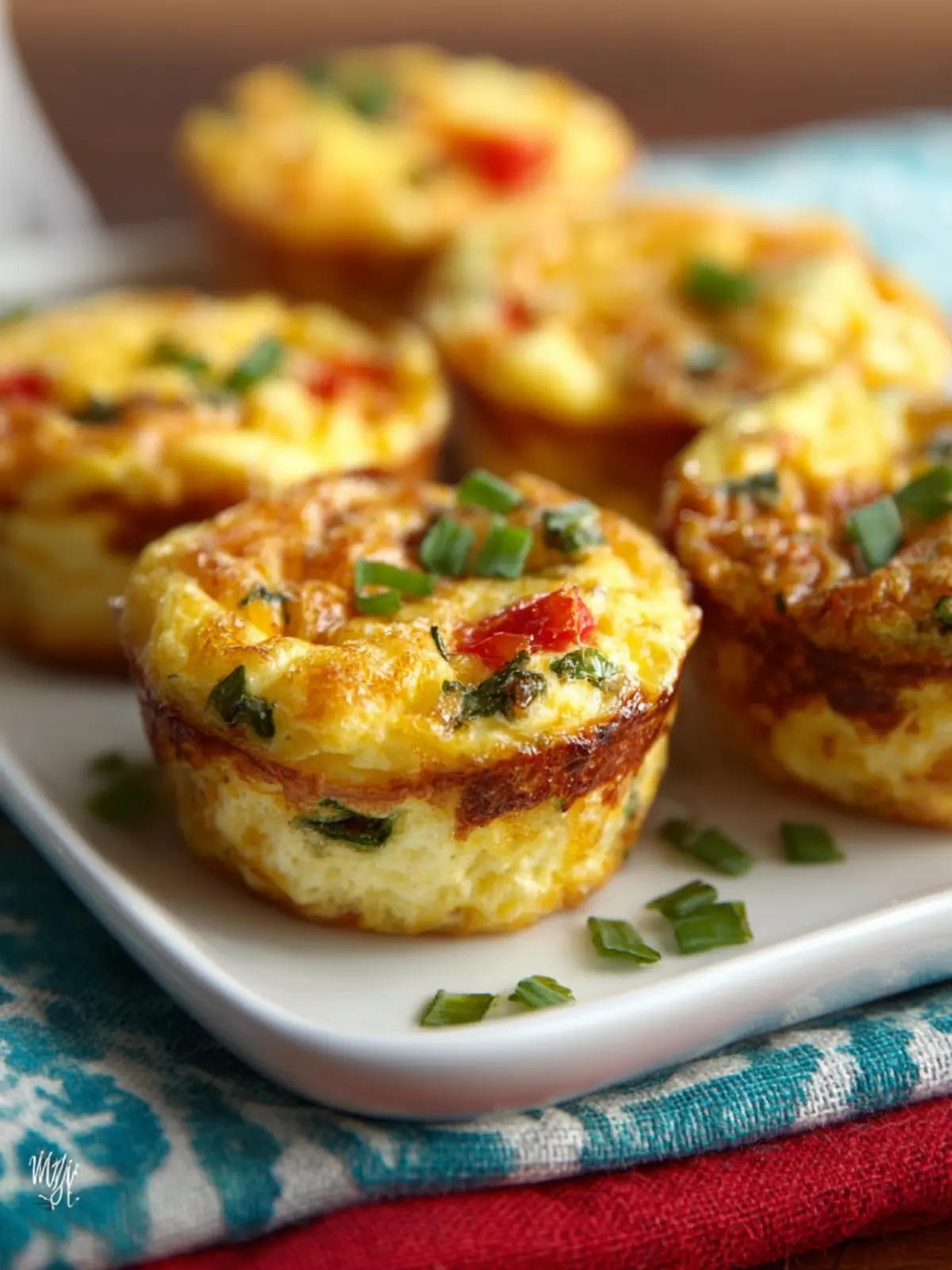 Baked Cottage Cheese Egg Muffins First Image