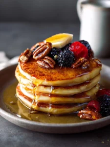 Easy Sourdough Pancake Recipe First Image