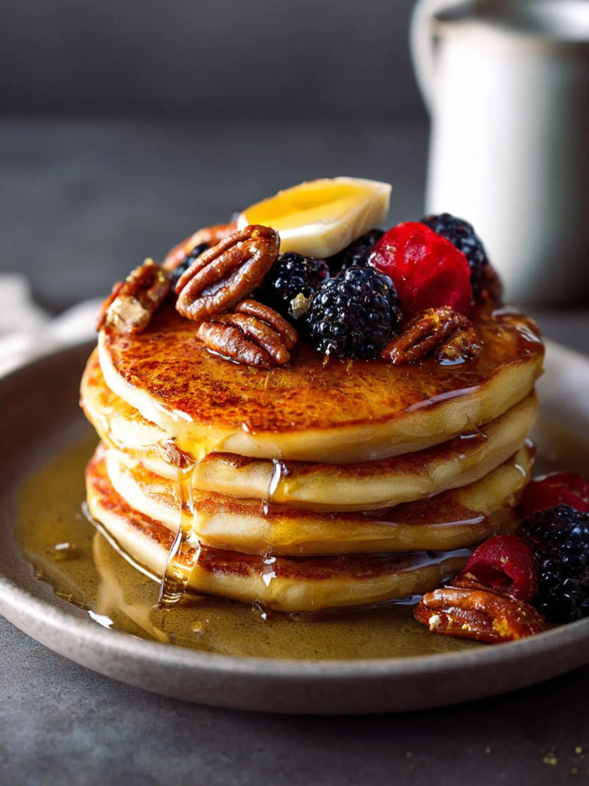 Easy Sourdough Pancake Recipe First Image