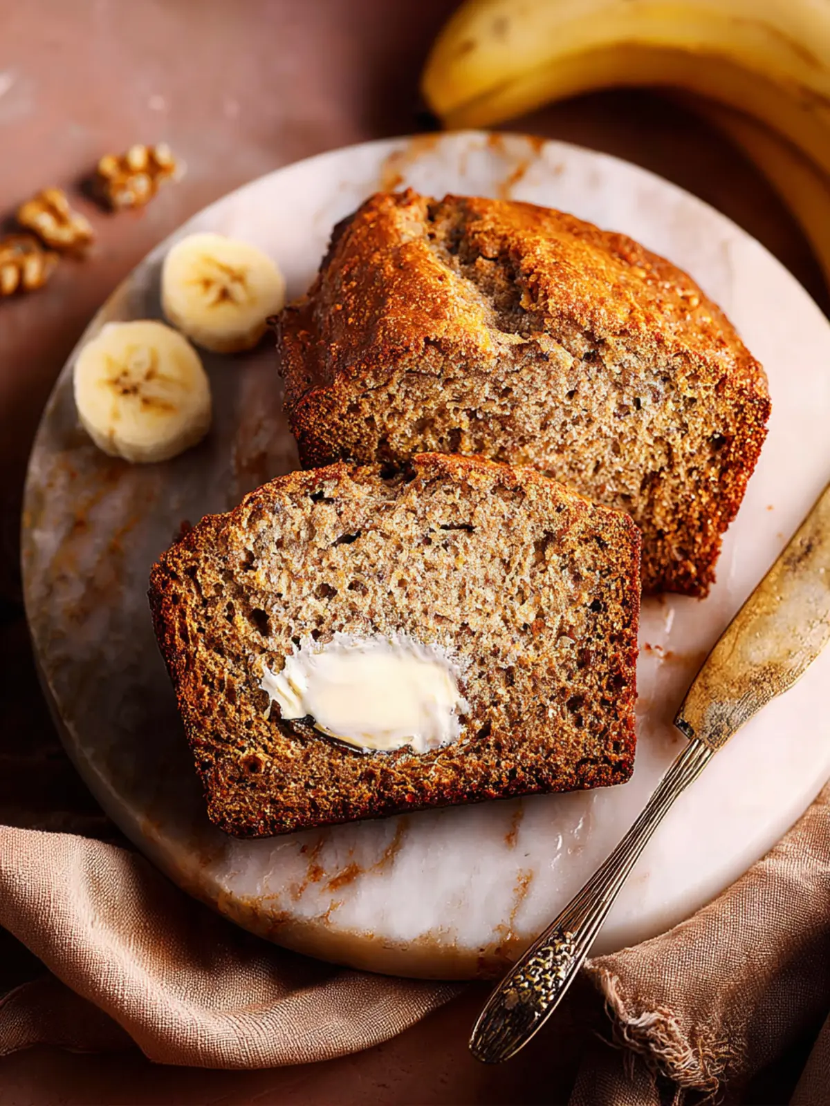 Healthy Banana Bread First Image