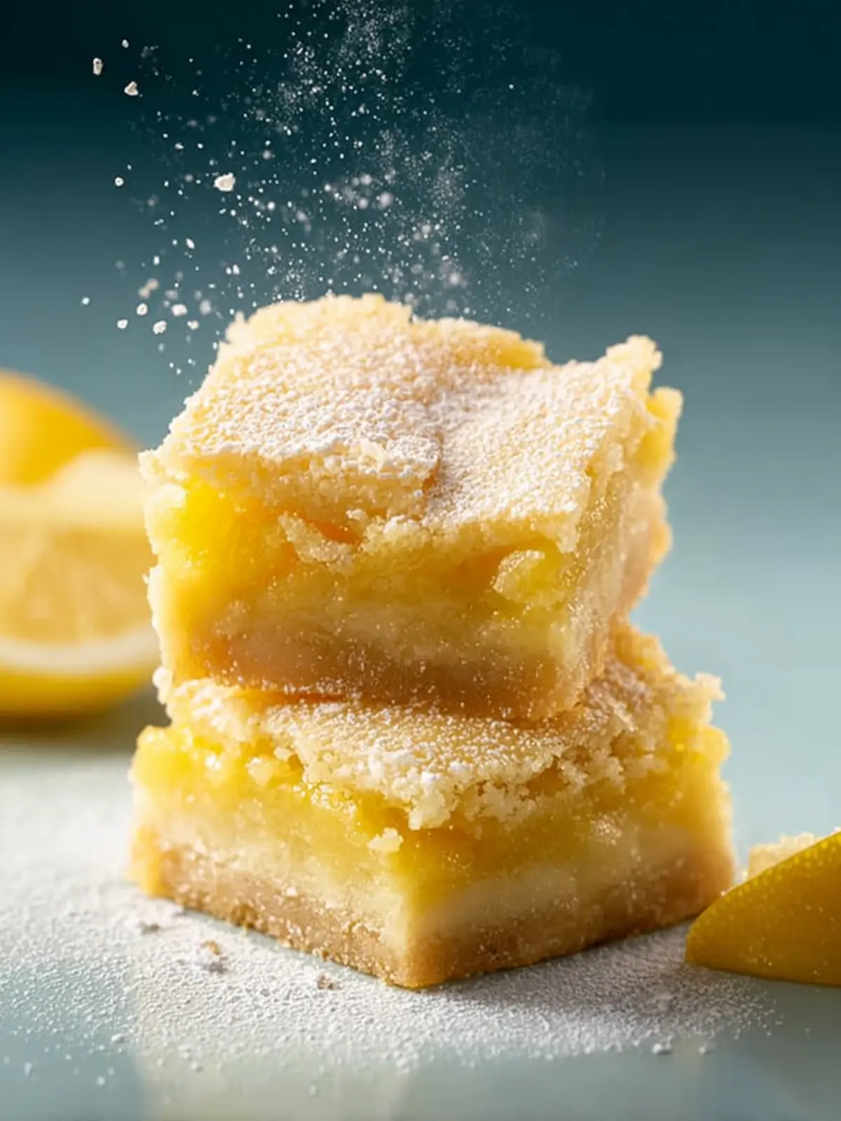 Healthy Lemon Bars First Image
