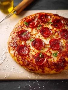 Homemade Pizza Dough First Image