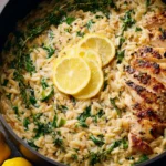 Lemon Chicken Orzo Recipe First Image