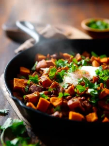 Sweet Potato Hash with Harissa First Image