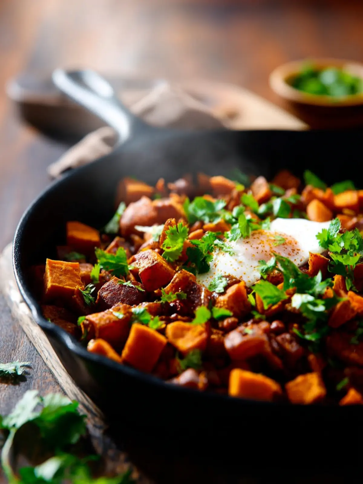 Sweet Potato Hash with Harissa First Image