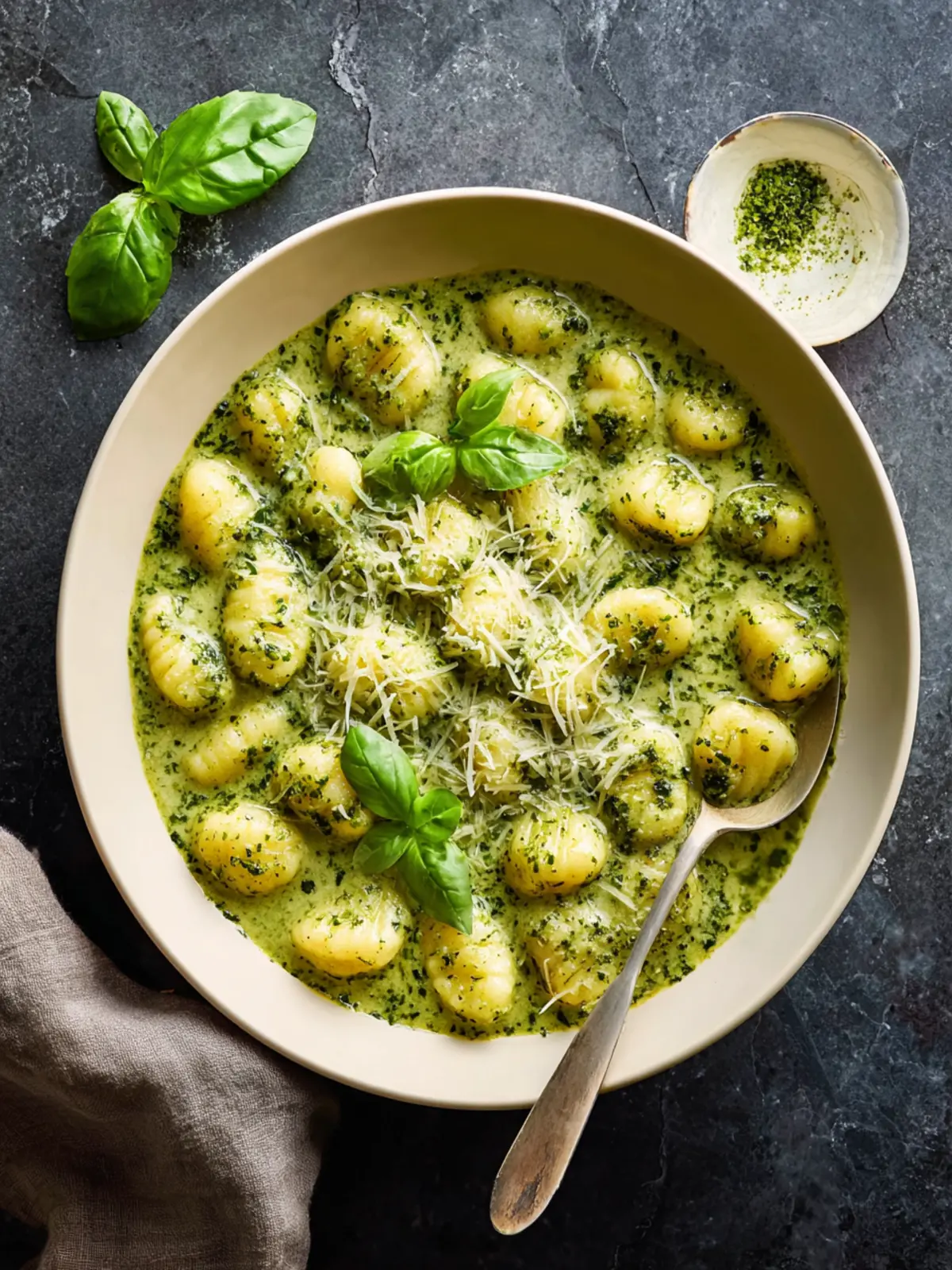 Creamy Pesto Gnocchi: A Cozy Italian Delight First Image